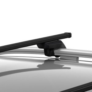 Bare transversale Thule Evo Raised Rail Squarebar dedicate pentru Mazda Tribute II 2007-2012 cu bare longitudinale inaltate - Img 9