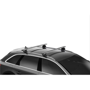 Bare transversale Thule WingBar Evo Flush Silver dedicate pentru BMW X4 (F26) 2014-2018 cu bare longitudinale integrate - Img 4