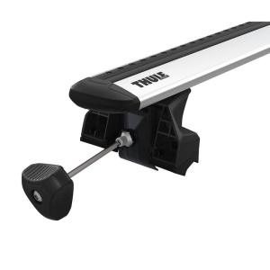 Bare transversale Thule WingBar Evo Flush Silver dedicate pentru BMW X4 (F26) 2014-2018 cu bare longitudinale integrate - Img 15