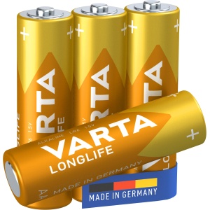 Baterie Varta Longlife AA LR06 1.5V • Set 4 buc