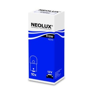 BEC AUXILIAR 12V R10W BA15S SET 10 BUC NEOLUX