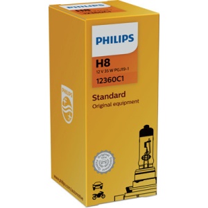 Bec Far H8 Pgj19-1 35W 12V Vision Philips