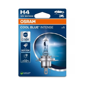 Bec Halogen Osram Cool Blue Intense Next Generation H4 | 12V - P43t