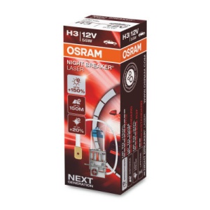 Bec Osram Night Breaker Laser Next Generation H3 12V 55W PK22s