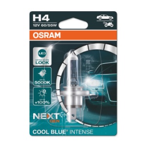 BLISTER 1 BEC H4 12V60/55W COOL BLUE NEXT GEN