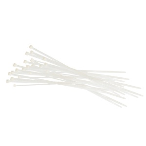 COLIERE NYLON ALBE 4.8*430 MM SET 100 BUC