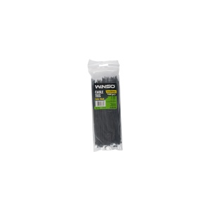 Coliere plastic 3,6x200 Negru - Set 100 buc