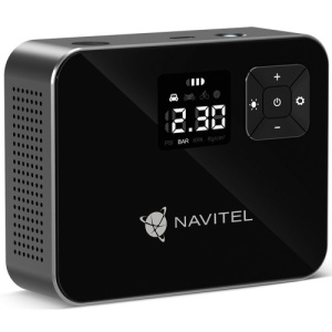 Compresor Navitel Auto-Moto, cu acumulator, LED light, 8.27 bar
