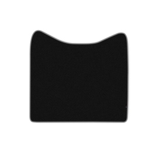 Covoras central cabina camion F-Core, velur, pentru MERCEDES ACTROS MP2 / MP3, 2002+, Negru - Gri