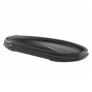 Cutie portbagaj cu deschidere dubla HAKR Magic Line 450L - negru lucios , 220x80x40cm