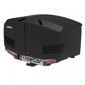 Cutie portbagaj pe carligul de remorcare Towbox V3 Urban Negru