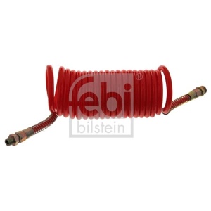Furtun spirala aer rosu M16 x 1,5, M18 x 1,5, M22 x 1,5 - 4m