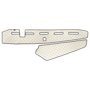 Husa bord camion F-Core, Piele-ECO, pentru VOLVO FH 4, 2013 - 2019, Bej