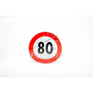 Indicator auto reflectorizant limitare viteză 80km