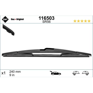 Lamela stergator spate SWF Wiper Rear LHD/RHD 240 mm