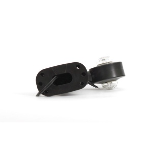 LAMPA GABARIT LED CU BRAT 135L/I W21.2, 12V-24V, POZITIE ALB / ROSU STANGA WAS
