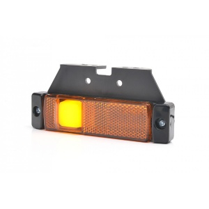 Lampă gabarit reflectorizantă, WAŚ, LED portocaliu W45N 12/24V
