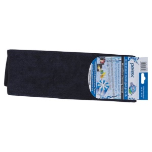 Laveta Microfibre Petex, Negru, 40 x 40cm