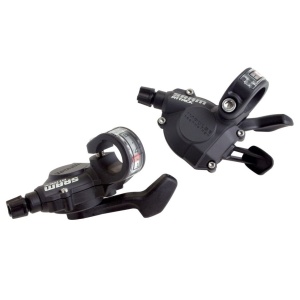 Manete schimbator Sram Attack Trigger, set 9+3 vit, negre