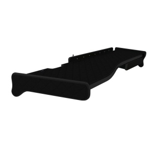 Masa bord, F-CORE, cu led si sertar, model lung, pentru MERCEDES ACTROS MP2 / MP3, 2002+, Negru