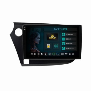 Navigatie 2K HUB64 Honda Insight (2009-2014), 4GB RAM, Android 13, Octacore, Slot Sim 4G, DSP, GPS, Wi-FI, Carplay, Android Auto, USB, Bluetooth, Waze, Touchscreen, 9.5 Inch