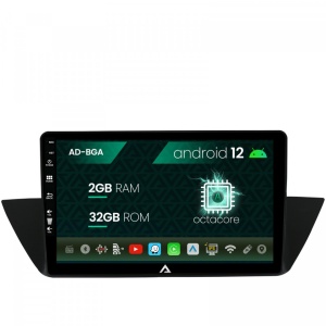 Navigatie BMW X1 (2009-2015), Android 12, A-Octacore , 2GB RAM , 32GB ROM, 10.1 Inch - AD-BGA10002,AD-BGRKIT394