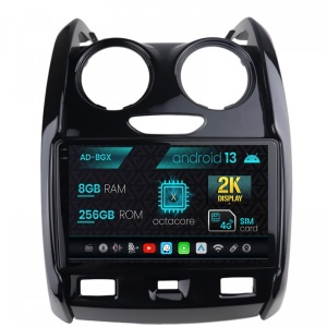 Navigatie Dacia Duster (2012-2019), Android 13, X-Octacore , 8GB RAM , 256GB ROM, 9.5 Inch - AD-BGX9008,AD-BGRKIT366V2