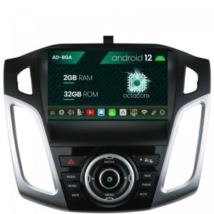 Navigatie Ford Focus 3 (2011-2019), Android 12, A-Octacore , 2GB RAM , 32GB ROM, 9 Inch - AD-BGA9002,AD-BGRKIT144
