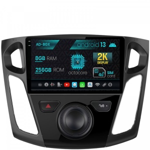 Navigatie Ford Focus 3 (2011-2019), Android 13, X-Octacore , 8GB RAM , 256GB ROM, 9.5 Inch - AD-BGX9008,AD-BGRKIT115