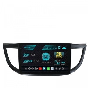 Navigatie Honda CRV (2011-2016), Android 13, X-Octacore , 8GB RAM , 256GB ROM, 9.5 Inch - AD-BGX9008,AD-BGRKIT003
