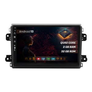 Navigatie HUB64 Fiat Ducato 2022+, 2GB RAM, Android 13, GPS, Wi-FI, Carplay, Android Auto, USB, Bluetooth, Radio, Waze, Touchscreen, 9 inch