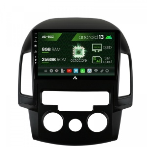 Navigatie Hyundai I30 (2007-2012), Clima manuala, Android 13, Z-Octacore , 8GB RAM , 256GB ROM, 9 Inch - AD-BGZ9008,AD-BGRKIT217