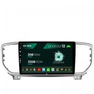 Navigatie Kia Sportage (2018,), Android 12, A-Octacore , 2GB RAM , 32GB ROM, 9 Inch - AD-BGA9002,AD-BGRKIT150