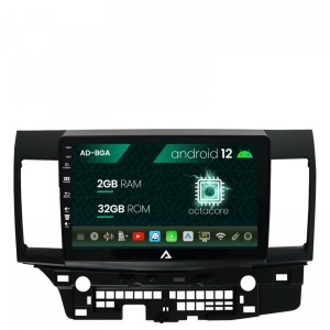 Navigatie Mitsubishi Lancer (2007-2016), Android 12, A-Octacore , 2GB RAM , 32GB ROM, 10.1 Inch - AD-BGA10002,AD-BGRKIT269