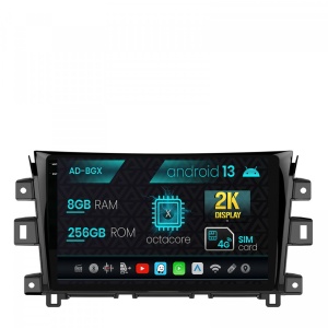 Navigatie Nissan Navara (2015,), Android 13, X-Octacore , 8GB RAM , 256GB ROM, 9.5 Inch - AD-BGX9008,AD-BGRKIT163