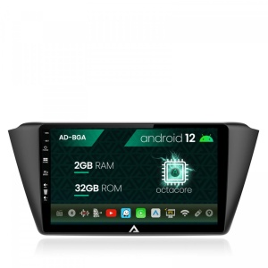 Navigatie Skoda Fabia (2015,), Android 12, A-Octacore , 2GB RAM , 32GB ROM, 9 Inch - AD-BGA9002,AD-BGRKIT039