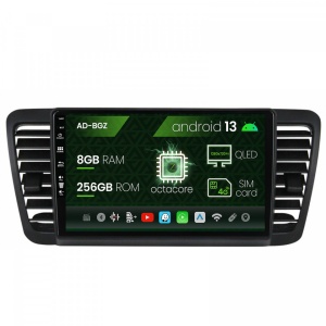 Navigatie Subaru Legacy (2004-2010), Android 13, Z-Octacore , 8GB RAM , 256GB ROM, 9 Inch - AD-BGZ9008,AD-BGRKIT338