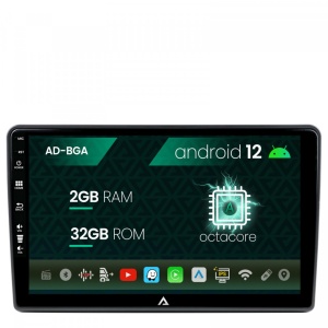 Navigatie Toyota Auris (2006-2012), Android 12, A-Octacore , 2GB RAM , 32GB ROM, 9 Inch - AD-BGA9002,AD-BGRKIT091V2