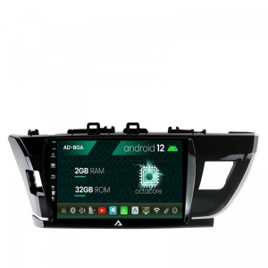 Navigatie Toyota Corolla (2012-2016), Android 12, A-Octacore , 2GB RAM , 32GB ROM, 10.1 Inch - AD-BGA10002,AD-BGRKIT076