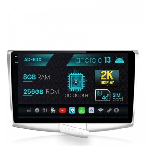 Navigatie Volkswagen Passat B6 , B7 , CC, Android 13, X-Octacore , 8GB RAM , 256GB ROM, 10.36 Inch - AD-BGX10008,AD-BGRKIT025