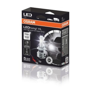 Set 2 Becuri Led 12/24V (H7) Far Osram