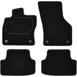 Set 4 covorase auto MAMMOOTH, Velur, pentru VW GOLF VII 2012+ SALOON, Negru