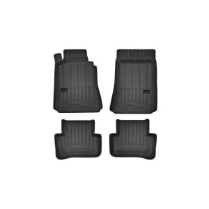 Set 4 covorase auto tip tavita Frogum, Cauciuc, pentru MERCEDES C T-MODEL (S203), C (W203) 05.00-08.07, Negru