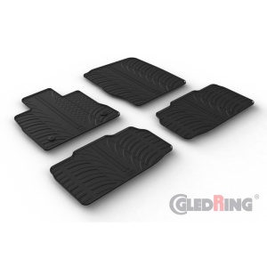 Set 4 covorase cauciuc dedicate FORD EXPLORER (VI. gen., autom.)SUV/PHEV