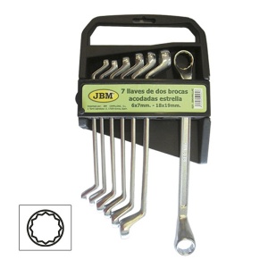 Set De 7 Chei Inelare Cu Cot