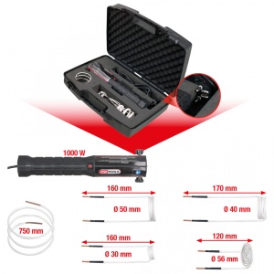 Set Pistol De Incalzit Cu Inductie. 6 Piese - KS TOOLS -500.8480