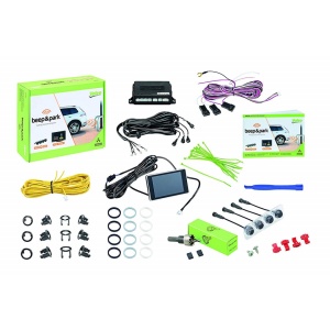 Set senzori de parcare Valeo Beep&Park 4x Sensors + 1 LCD Display