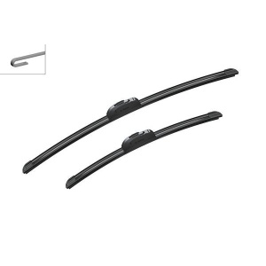 Set stergatoare Bosch FORD Fiesta V 2002-2010 - 550/400mm