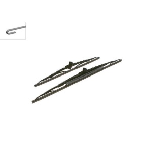 Set stergatoare Bosch Twin Spoiler, 60/45 cm pentru Renault Megane II