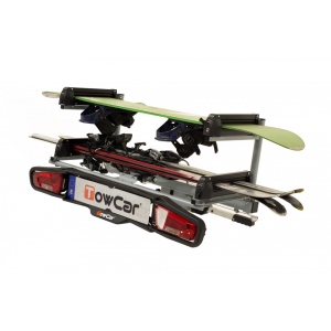 Suport schi/snowboard TowCar Aneto 4 cu prindere pe carligul de remorcare - Img 2